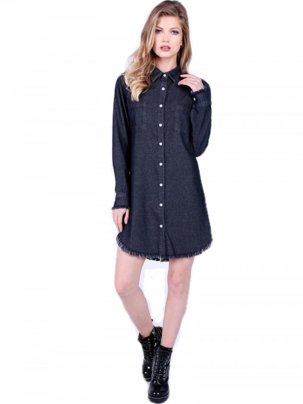 INFLUENCE DENIM DRESS