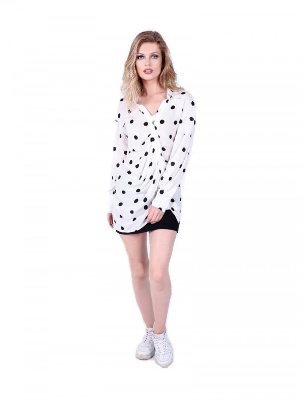 INFLUENCE POLKA DOTS SHIRT